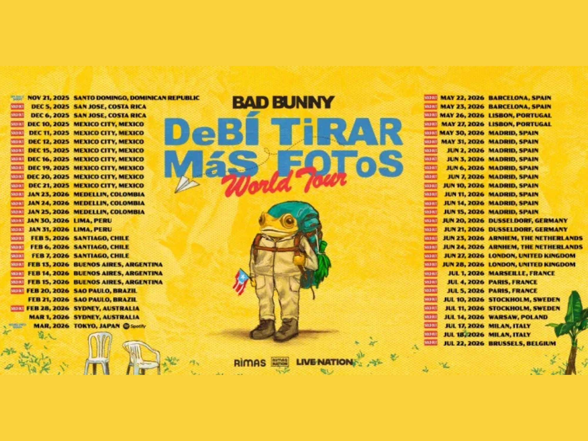 Bad Bunny Tour nous a sauté sur les craintes des raids de glace lors des concerts