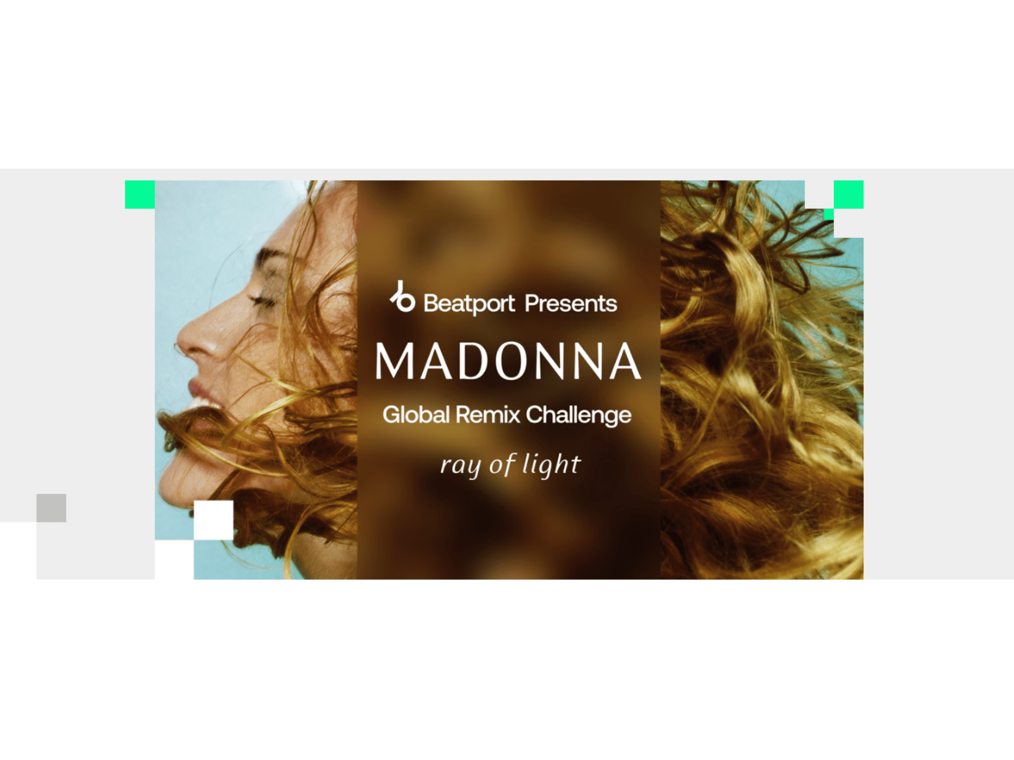 Beatport lance un concours de remix «rayon de lumière» avec Madonna