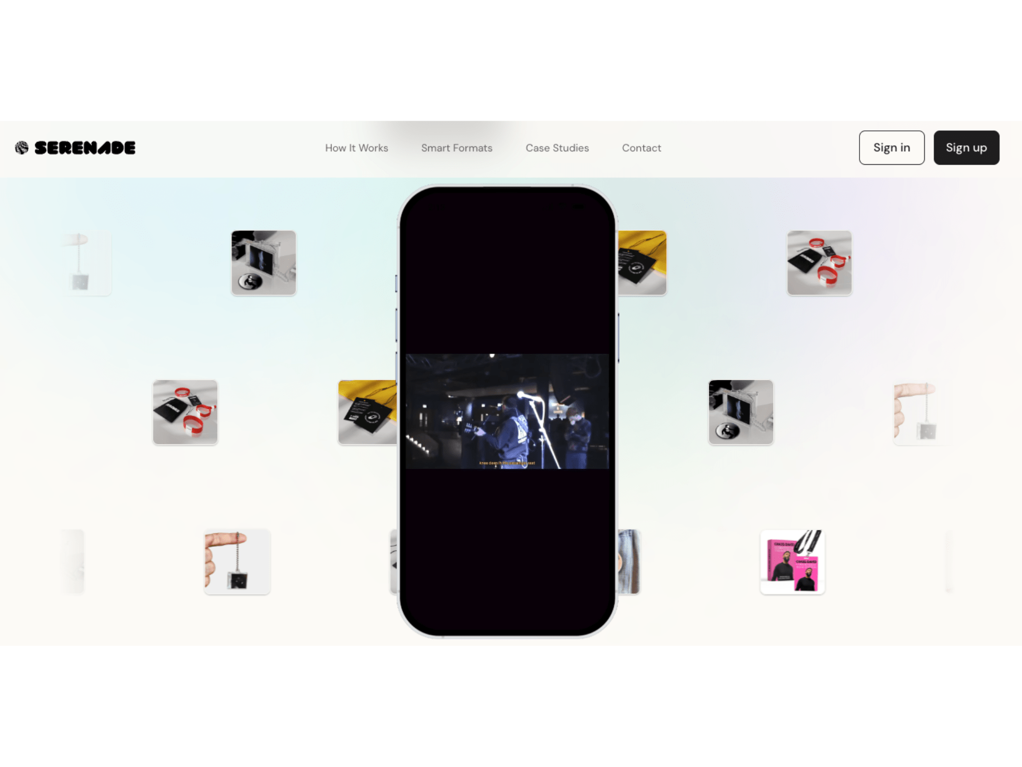 Sérénade plein pivot des NFT aux «formats intelligents» physiques