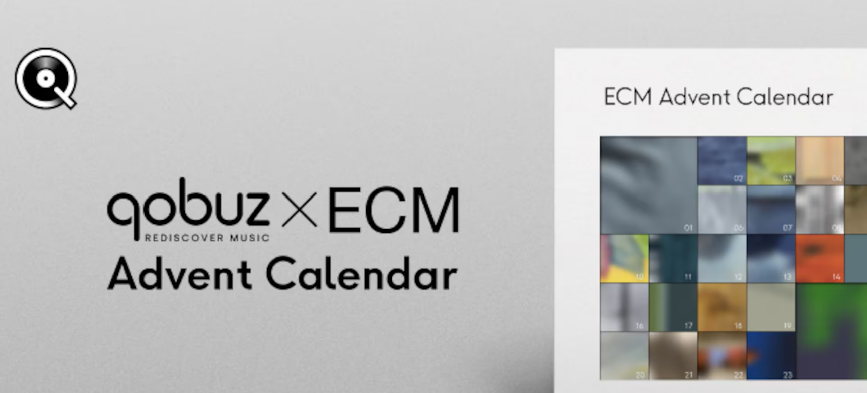 Calendrier de l'avent de l'album Qobuz x ECM Records