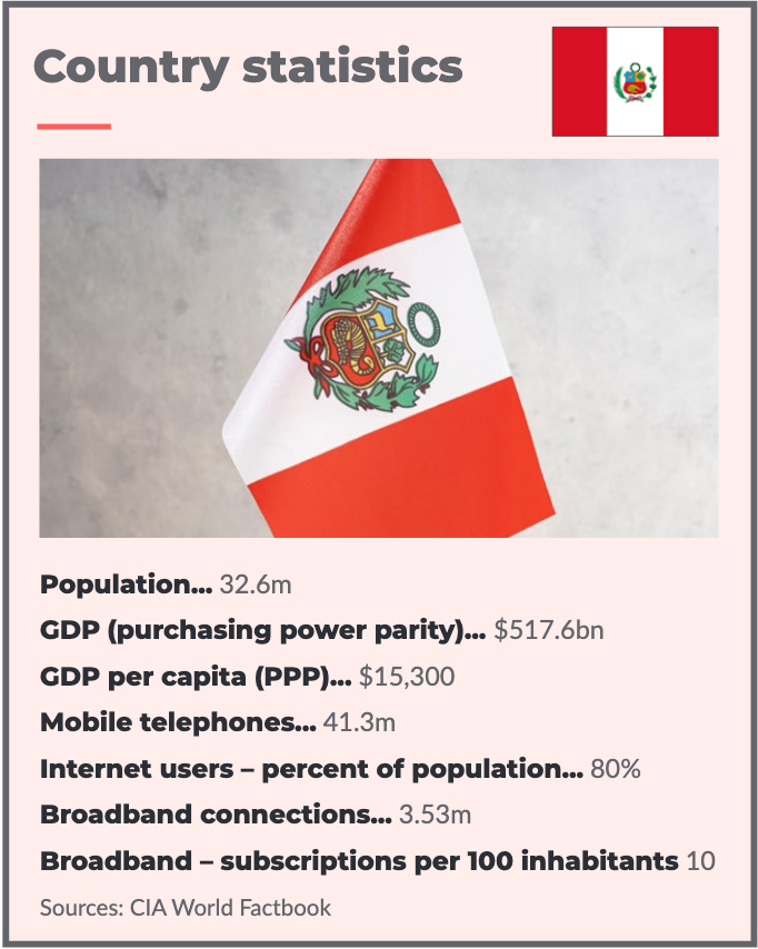 Pleins feux sur le Pérou