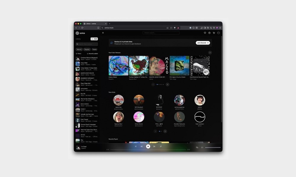 Sonica est la dernière plateforme musicale pour les artistes indépendants