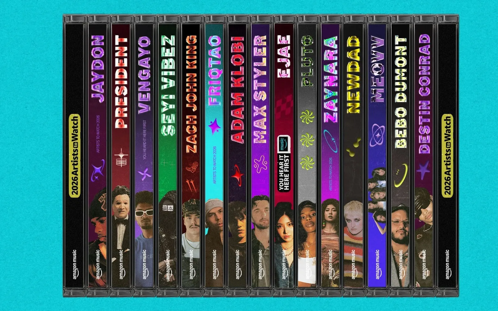 Amazon Music nomme ses « artistes mondiaux à surveiller » pour 2026