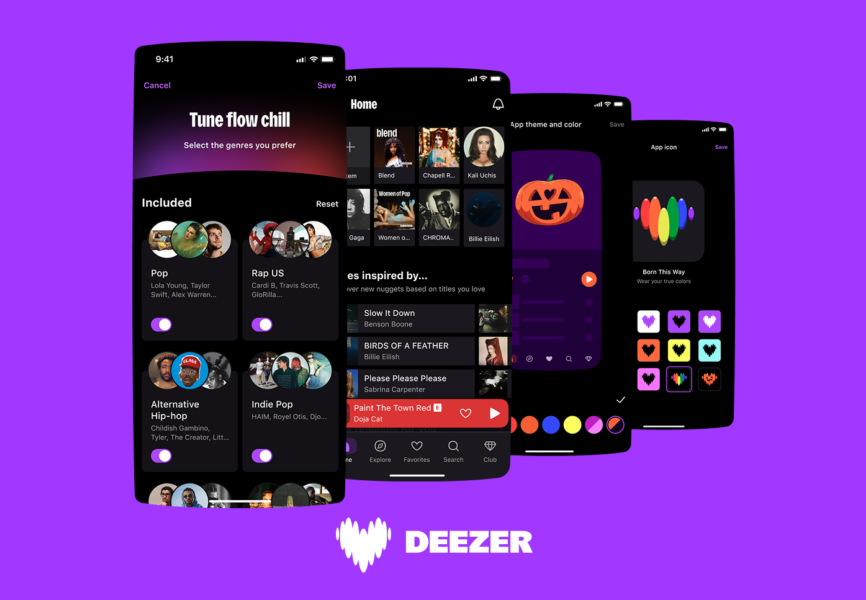 Deezer lance « Flow Tuner » pour aider les auditeurs à affiner son algorithme