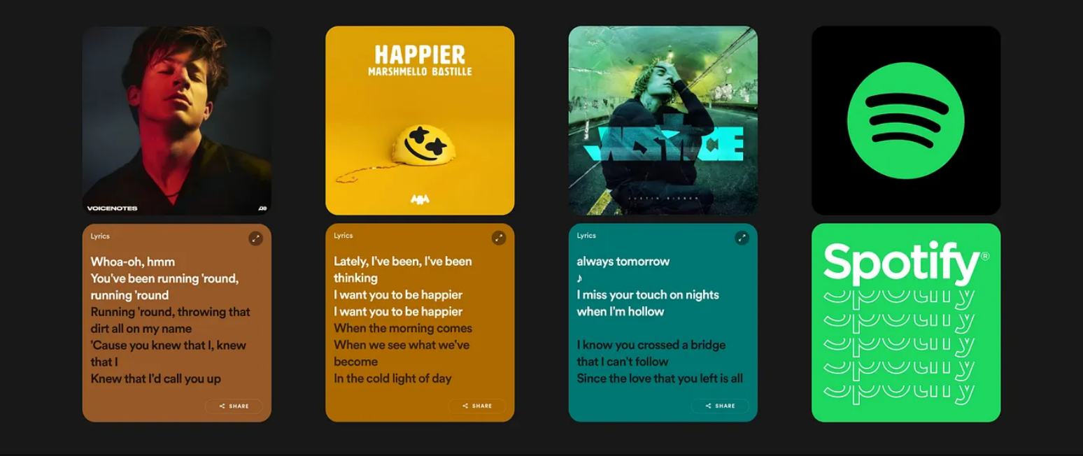 La mise à jour de Spotify souligne le rôle changeant des paroles sur les services de streaming musical