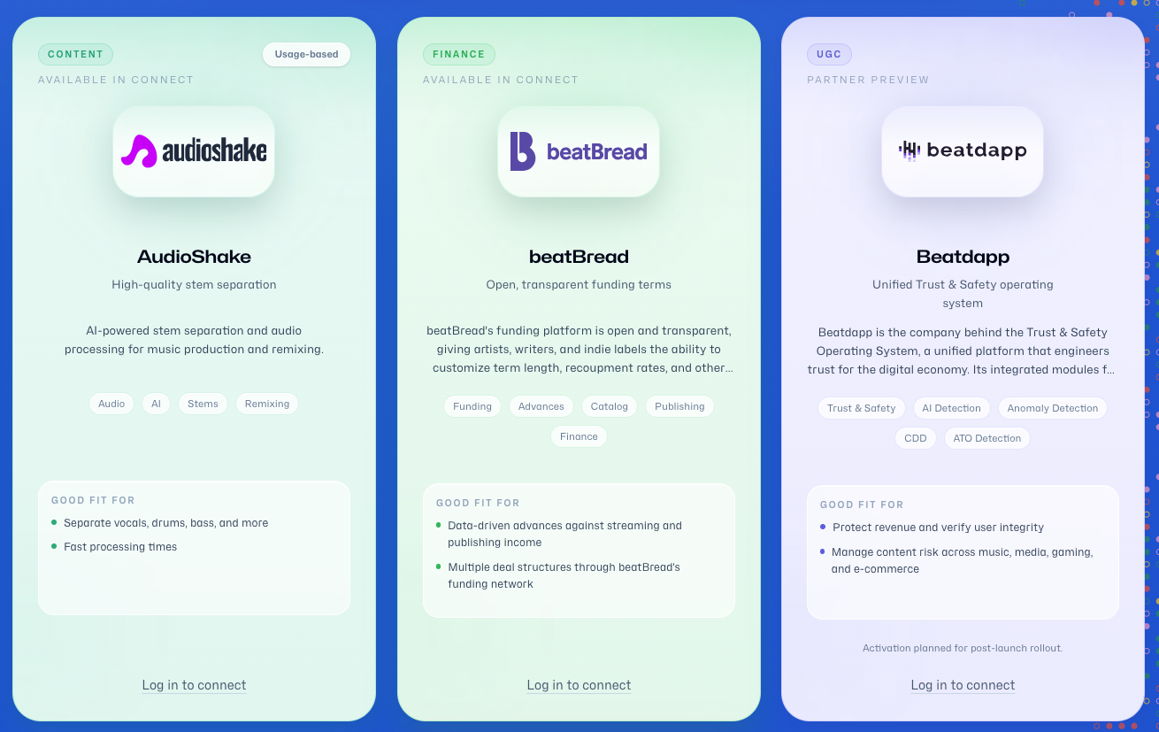 OpenPlay lance sa « boutique d'applications pour le secteur mondial de la musique »